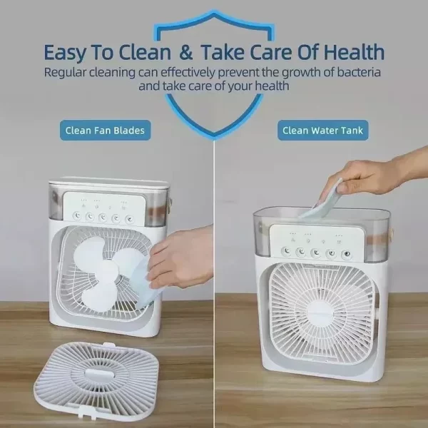 3 In 1 Fan Air Conditioner Portable Humidifier - Image 6