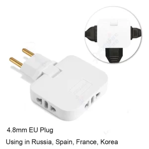 US To EU Foldable Adapters