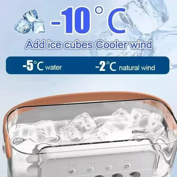 3 In 1 Fan Air Conditioner Portable Humidifier - Image 2