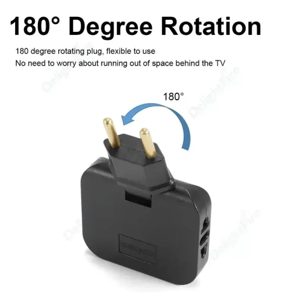US To EU Foldable Adapters - Image 2